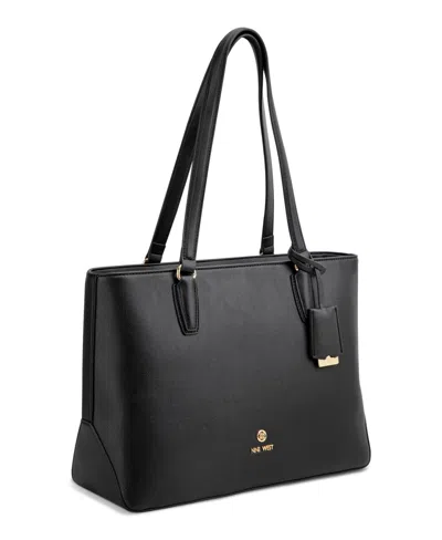 Nine West Lakelyn Large Tote Bag In Black
