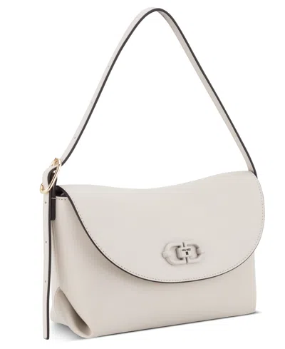 Nine West Haigan Flap Shoulder Bag In White