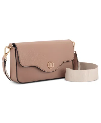 Nine West Nalini Small Flap Crossbody Bag In Pink
