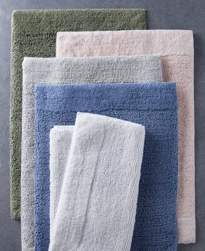 Arch Studio Cotton Bath Rug, 20" X 30", Exclusively At Macy's In Gray