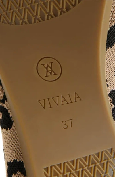 Vivaia Pointed-toe Ballet Flats In Multi