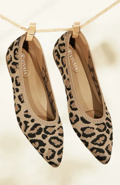Vivaia Pointed-toe Ballet Flats In Multi