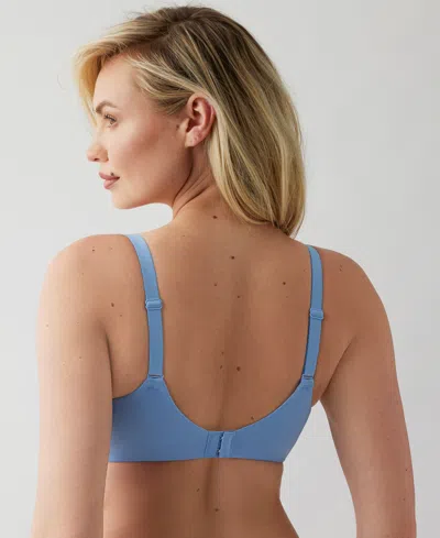 Wacoal Women's Perfect Primer Underwire Bra 855213, Up To I Cup In Blue