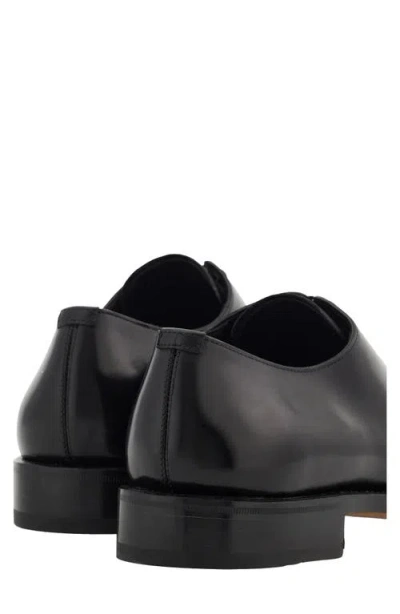 Ferragamo Angiolo Croc Embossed Wholecut Oxford In Multi