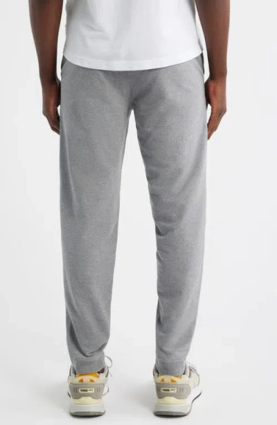 Mack Weldon Ace Stretch Cotton French Terry Sweatpants In Gray