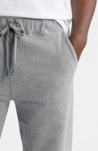 Mack Weldon Ace Stretch Cotton French Terry Sweatpants In Gray
