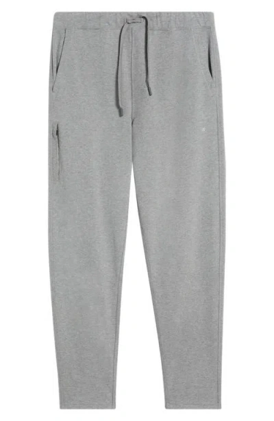 Mack Weldon Ace Stretch Cotton French Terry Sweatpants In Gray