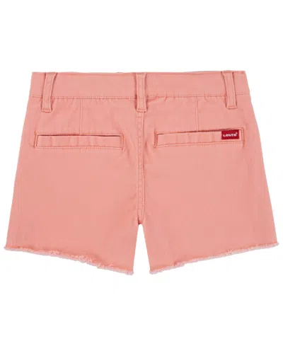 Levi's Girls 7-16 Double Shank Shorts In Pink