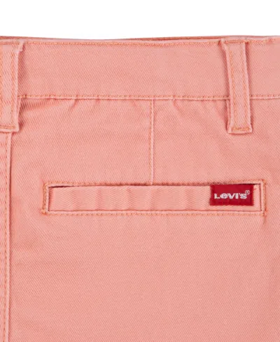 Levi's Girls 7-16 Double Shank Shorts In Pink