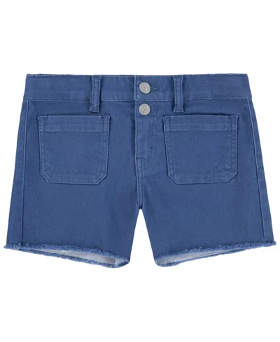 Levi's Girls 7-16 Double Shank Shorts In Blue