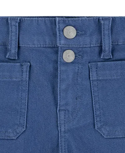 Levi's Girls 7-16 Double Shank Shorts In Blue