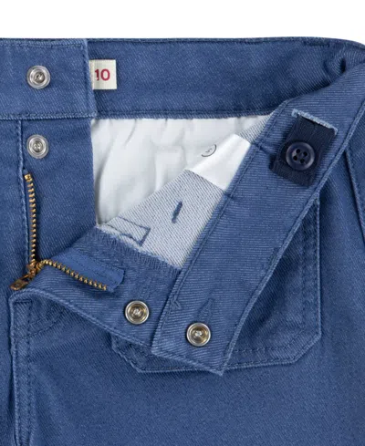 Levi's Girls 7-16 Double Shank Shorts In Blue