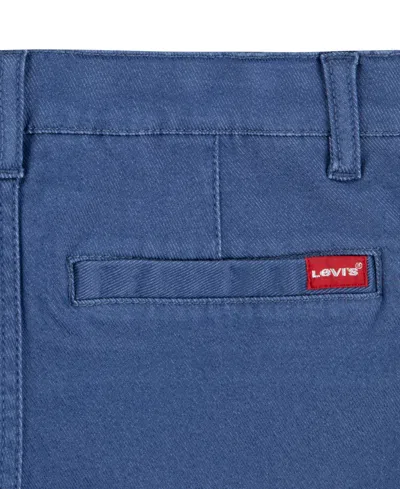 Levi's Girls 7-16 Double Shank Shorts In Blue