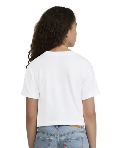 Levi's Girls 7-16 Short-sleeve Classic Boxy T-shirt In White