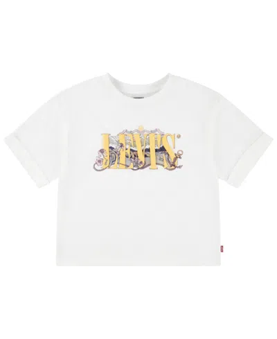 Levi's Girls 7-16 Short-sleeve Classic Boxy T-shirt In White