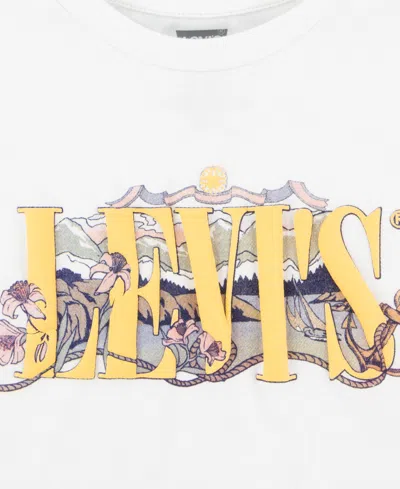 Levi's Girls 7-16 Short-sleeve Classic Boxy T-shirt In White