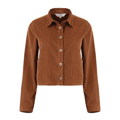 Raishma Women's Brown Seraphina Jacket In Brown
