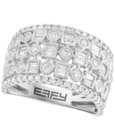Effy Collection Diamond (1 Ct. T.w.) Ring In 14k White Gold In Gold