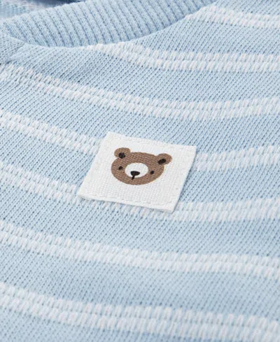 Huggies Baby Boys' Bodysuit, Pants, And Cap, 3-piece Set In Blue