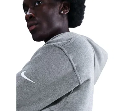 Nike Women's Sabrina Fleece Basketball Hoodie In Gray