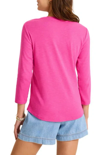 Tommy Bahama Ashby Isles Scoop Neck Cotton T-shirt In Pink