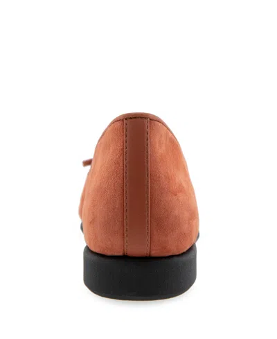 Aerosoles Women's Novia Tapered Toe Ballet Flats In Brown