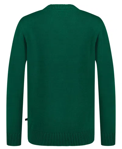 Nautica Boys' 8-20 J Class Solid Crew Sweater In Green