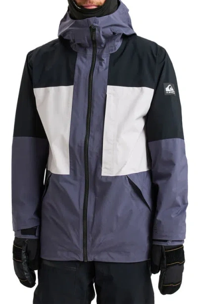 Quiksilver Forever Stretch Gore-tex® Waterproof Ski Jacket In Blue