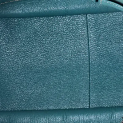 Pre-owned Hermes  Hermes Jypsiere Bag Clemence 34 In Blue