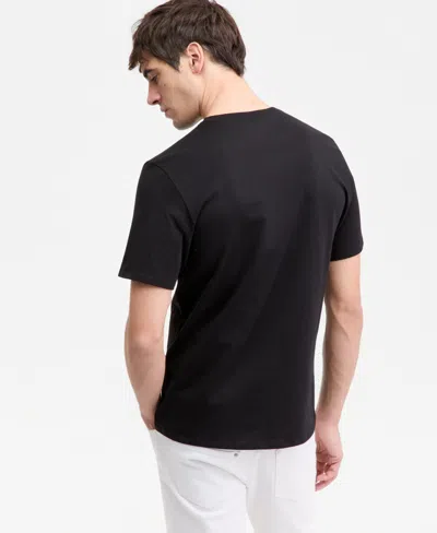 Karl Lagerfeld Men's Split Personality Karl Graphic T-shirt In Black