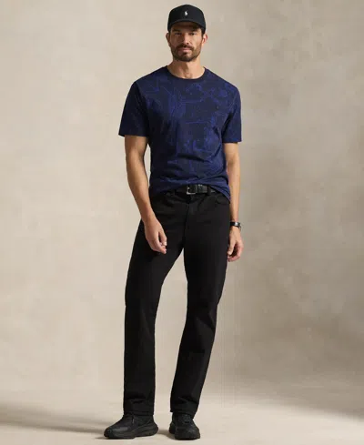 Polo Ralph Lauren Men's Big & Tall Short-sleeve Printed T-shirt In Blue