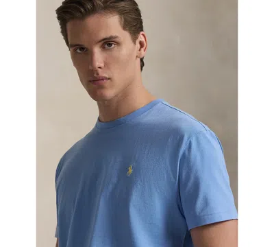 Polo Ralph Lauren Men's Classic Fit Crew Neck T-shirt In Blue