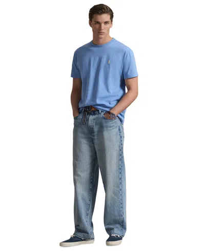 Polo Ralph Lauren Men's Classic Fit Crew Neck T-shirt In Blue