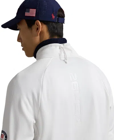 Polo Ralph Lauren Team Usa Hybrid Jacket In White