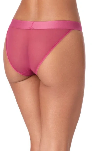 Dkny Sheers Bikini In Brown