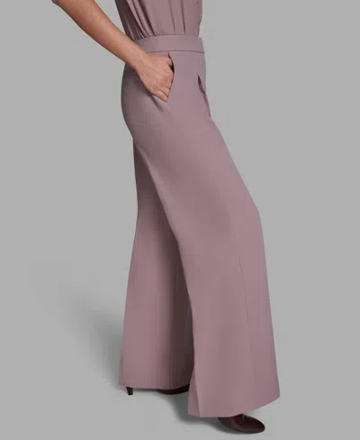 Bcbg Women's Pleated High-rise Wide-leg Pants