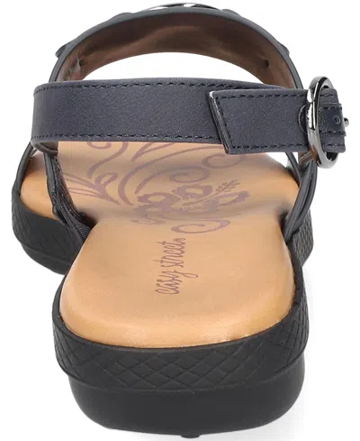 Easy Street Cohen Slingback Sandals In Blue