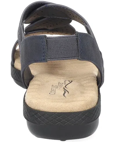 Easy Street Weare Comfort Sandals In Blue