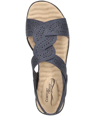 Easy Street Weare Comfort Sandals In Blue