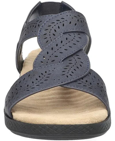 Easy Street Weare Comfort Sandals In Blue
