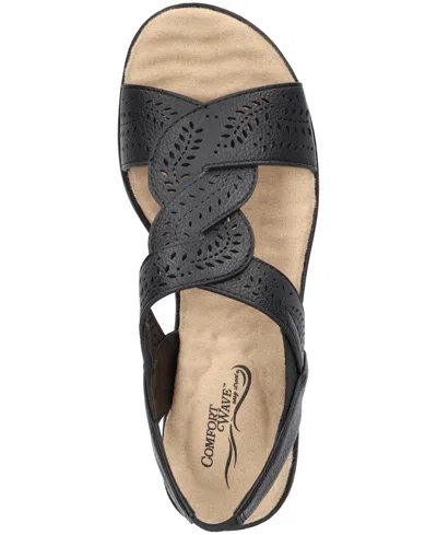 Easy Street Weare Comfort Sandals In Black