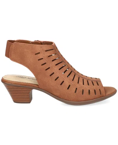 Easy Street Elevate Sandals In Brown