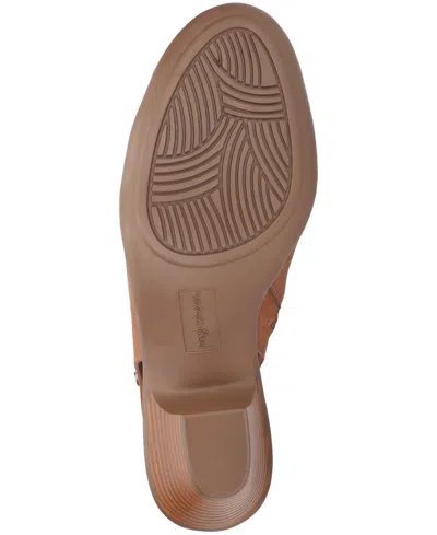 Easy Street Elevate Sandals In Brown