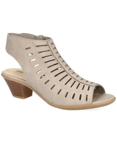 Easy Street Elevate Sandals In Gray