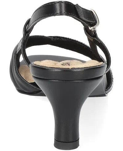 Easy Street Delite Dress Sandals In Brown