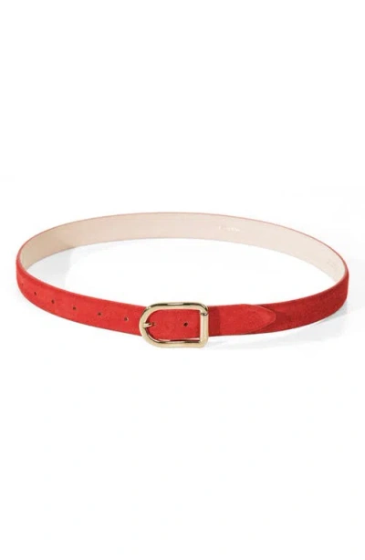 Dehanche Déhanche Mija Suede Belt In Red