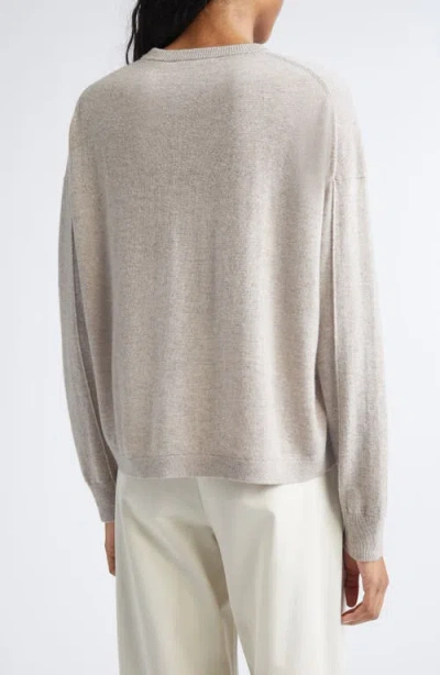 Max Mara Nebbie Wool & Cashmere Sweater In Silver