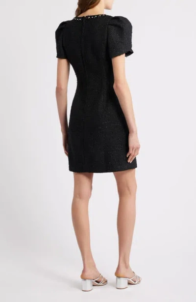 Lilly Pulitzer ® Emmylou Embellished Bouclé Shift Dress In Black