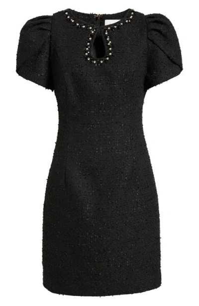Lilly Pulitzer ® Emmylou Embellished Bouclé Shift Dress In Black