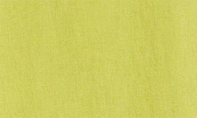 Free People Demi Wide Leg Linen Blend Pants In Green